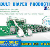 Diaper Manufacturing Machine | Baby/Adult Diaper Making ...
