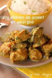 Un Curry Express Au Poulet Et Aubergine En 15 Minutes Chrono Recette Aubergine Poulet Aubergine Recette Filet De Poulet