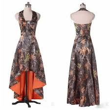 Back to 47 awesome pink camo wedding dress graphics. New Camo Wedding Dress Hi Low Halter Camouflage Bridal Gown Real Tree Custom 7708424745356 Ebay