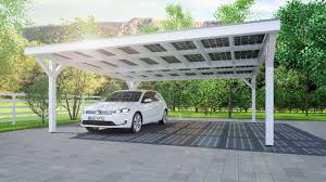 So geht's mit einem carport bausatz laube im japanischen stil (40 fotos): Solarcarport Ab 0 Aus Holz Alu Oder Stahl 30 Jahre Garantie