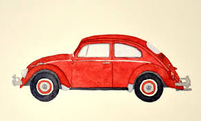 Image result for Poppy Red 1951 Beetle