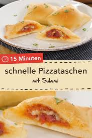 Schnelle Pizzataschen Rezept Pizzataschen Pizza Taschen Mittagessen Zum Mitnehmen