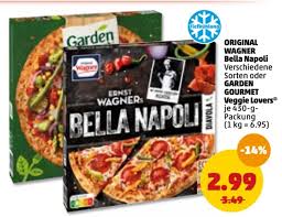 Food tracker® und diverse zahlungsmethoden. Original Wagner Bella Napoli Oder Garden Gourmet Veggie Lovers 430g Angebot Bei Penny