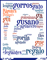 Image result for palabras con g