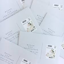 A Unique Way To Place Stamps On Your Weddinginvitations Wedding Stationery Wedding Stationery Inspiration Wedding Stationery Design