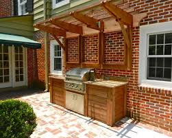 Traditional Patio Design Ideas Pictures Remodel And Decor Built In Grill Outdoor Kitchen Design Outdoor Grill