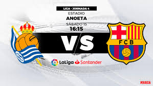 Here you can easy to compare statistics for both. Liga Santander 2018 19 Real Sociedad Vs Barcelona Horario Y Donde Ver En Tv En Directo Marca Com