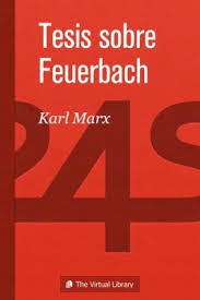 Resultado de imagen para imagen: tesis sobre feuerbach