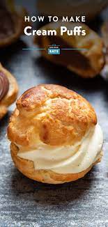 Cream Puffs Recipe Recipe In 2021 Cream Puff Recipe Breakfast Sweets Cream Puffs