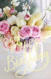 You can order beautiful fresh flower arrangements online on bloomsvilla. Happy Birthday Flowers Images And Cards For Facebook