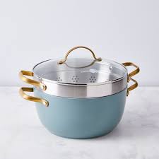 Food52 X Greenpan Nonstick Stock Pot With Steamer Insert Greenpan Stock Pot Food 52