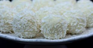Originally These Coconut Balls Were Made By Italian Company Ferrero The Same One Which Produces Nutella And Fer Coconut Balls Nutella Recipes Coconut Shavings