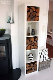 20 Stunning Firewood Storage Focal Points Their Magical Fireplaces Homesthetics Inspiring Ideas For Your Home Ikea Hack Living Room Living Room Diy Ikea Kallax Shelf