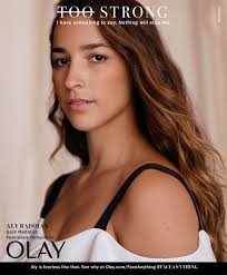 Aly Raisman stars in Olay #FaceAnything campaign