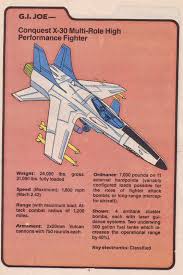 Joe movie toy line features your favorite g.i. G I Joe S Conquest X 30 Multi Role High Performance Fighter Gi Joe Vehicles Joes Gi Joe