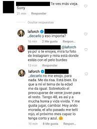 Amaya vivienne forch barry (santiago, 5 de marzo de 1972) es una actriz y cantante chilena de música pop, popularmente reconocida por sus apariciones en diferentes teleseries y programas de televisión chilenos. Te Ves Mas Vieja Amaya Forch Respondio A Usuaria Que Critico Su Nuevo Look
