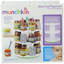 Amazon Com Munchkin Deluxe Baby Food Organizer Baby Food Storage Containers Baby