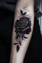 Top 73 Black Rose Tattoo Ideas | Black rose tattoos, Rose tattoos ...