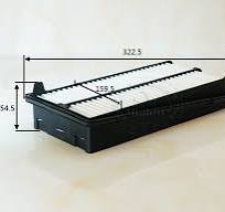 OE:HONDA:17220P8CA00;HONDA:17244P8CA00;FRAM:CA8475; - Air Filter