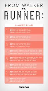 An 8 Week Plan To Make You A Runner Fun Workouts Get Fit Workout Plan