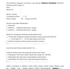 Contoh surat permohonan ke bpn. Contoh Surat Rasmi Pembatalan Gst Download Kumpulan Gambar