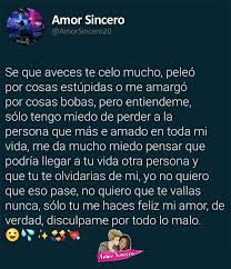 Pin De Carlosguzman 27 En Textos Frases Sentimentales Frases Bonitas Palabras Para Mi Novio