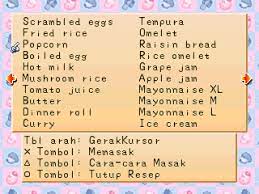 Maybe you would like to learn more about one of these? Resep Masakan Di Harvestmoon Back To Nature Games Guides