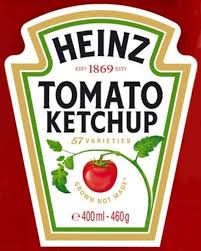 Heinze Tomato Ketchup Printie Nourriture Miniature Nourriture Bouteille