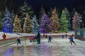 How many christmas village skaters are left in stock? Best Ice Skating Rinks In The United States