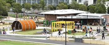 Sydney Park Bike Track Cycling City Park Outdoor Play Spaces