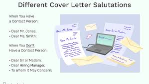 You will need to gauge how familiar you are with each person and address your business letter accordingly. How To Choose The Right Greeting For Your Cover Letter