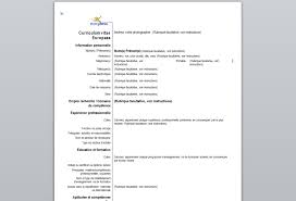 L'europass curriculum vitae (l'ancien curriculum vitae européen) : Curriculum Vitae Europass Telecharger
