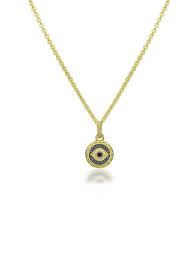 Judith Ripka 18k Diamond Evil Eye Pendant Evil Eye Necklace Gold Evil Eye Necklace Diamond Evil Eye