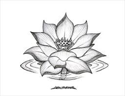Lukisan ini berukuran 120 x 90 cm dengan menggunakan. 19 Flower Drawings Free Psd Ai Eps Format Download In 2021 Pencil Drawings Of Flowers Lotus Flower Drawing Flower Drawing Images