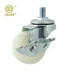 65mm Swivel White Nylon Furniture Caster Wheel - Nylon ...