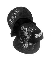 Day Of The Dead Rockabilly Art Sublimation Men S Snapback Cap Hat Skin Deep C712ccd60jt Rockabilly Art Caps Hats Hats