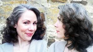 Growing Out Grey Hair Naturally Awake Organics Gray Hair Growing Out Transition To Gray Hair Natural Gray Hair
