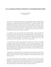 Indesideratiquali effets sont les effets secondaires de la soldesam? Pdf Le Cannaflavine Potenti Antinfiammatori