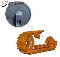 Mini Excavator Undercarriage Parts Idler Roller Group PC200-7/8 Mo Front  Idler Komatsu