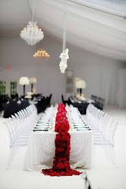 Black And White Wedding Decor Images Wedding Ideas White Wedding Decorations White Weddings Reception Red Wedding Decorations