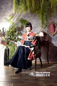 着物レンタル 振袖館こころ 茨城県水戸市見和 卒業 袴 原宿スタイル 振袖