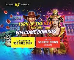 50 Free Spins Or 50 Free Chip No Deposit At Planet 7 Casino In 2020 Casino Best Casino Money Games