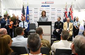 American Ambassador Caroline Kennedy inaugurates the U.S. Pavilion as U.S.  Industry dominates the landscape at the Avalon Air Show 2023
