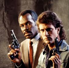 Lethal Weapon Martin Riggs Roger Murtaugh Mel Gibson Danny Glover Lethal Weapon Mel Gibson Movie Stars