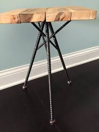 Made To Oder Rebar Stool Or End Table Rustic Industrial All Decor Furniture Is Made From Reclaim Metal Furniture Design Rustic Italian Decor Italian Decor