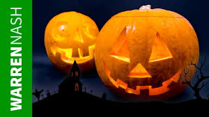 The words are actually traced on using chalk. How To Carve A Pumpkin Like A Pro Easy Halloween Diy By Warren Nash Youtube