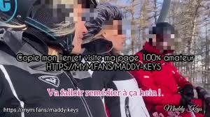 Maddy Keys and her friend offer sex to a real snow ski teacher during a  provate lesson