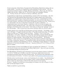 Good evening this is Rick Parker, Principal of East Mecklenburg High School  calling with our weekly update. Last week we compl