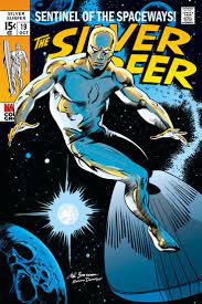 One day their peaceful existence was threatened by the presence of galactus, the devourer of worlds. Ac61f37f954425249a035667a559c1fe Jpg 736 1104 Silver Surfer Comic Silver Surfer Surfer