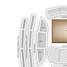 Kauffman Center For The Performing Arts Seating Chart Map